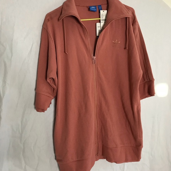 Pink Tubular Adidas Jacket - Picture 3 of 7